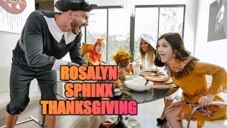 FamilyStrokes - 感恩节的角质互相踩踏