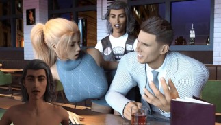 丽莎的故事：公开戴绿帽子，丈夫看着妻子被性交-第11集