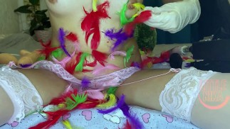 狂欢后的甜喷，真正的高潮