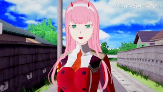 DARLING IN THE FRANXX ZERO TWO 动漫无尽 3D 未经审查
