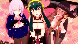 SPYxFAMILY HENTAI COMPILATION（约尔、西尔维亚、菲奥娜）