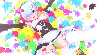 RE：ZERO ANIME HENTAI 3D 编译（Rem、Emilia、Ram、Echidna 和 Priscilla）