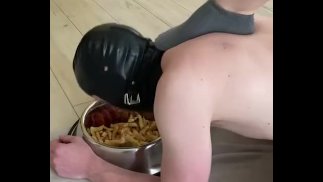 调教我的奴隶从狗碗里吃