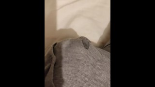 看着我的精液渗出