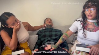 基督教女孩帮我挤奶