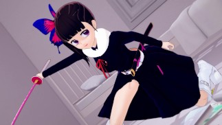 TSUYURI KANAO DEMON SLAYER 要你操她 - HENTAI 3D+ POV
