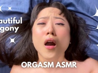 POV 亚洲宝贝有强烈的美丽痛苦高潮 -ASMR