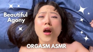 POV 亚洲宝贝有强烈的美丽痛苦高潮 -ASMR