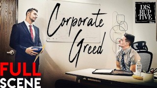 渴望权力的老板的儿子在办公室乱搞员工 - 完整场景