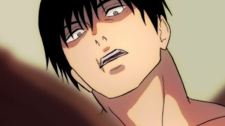 动画 - Satoru Gojo 吮吸 Toji 的肥鸡巴 - 预览