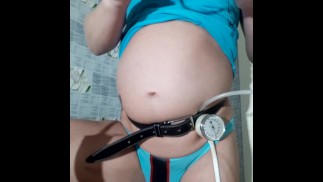 Lots of pumping and burping😤I'm trying to create maximum pressure in my gastric🎈More -- on my OF💥