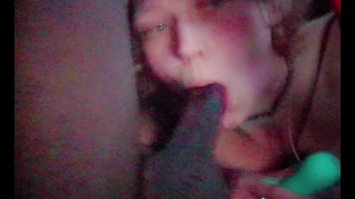 Pawg 给早晨深喉咙，Swallowed 全部负载并继续吸吮！！