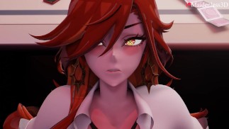 Mavuika Genshin impact Anal