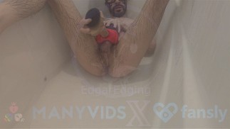 Cock Block Shower Frot Straight Edge Soapy Wet Fun Close Up Dangling Twink Shorties