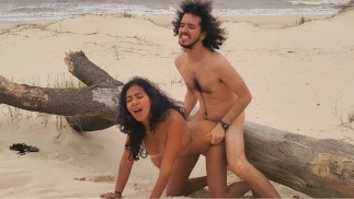 Wild sex with a Caribbean pirate with perfect skin on a paradise island