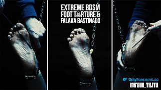 性虐待硬法拉卡巴斯蒂纳多和脚折磨可怜的女奴 MKsubtility 被束缚