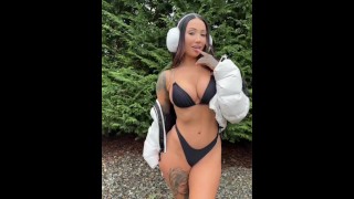 大奶Willow Harper，紧Pink阴户黑发荡妇