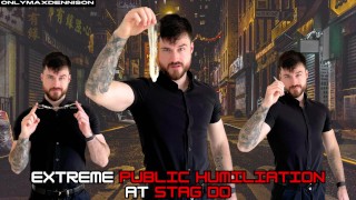 在Stag Do的极端公开羞辱