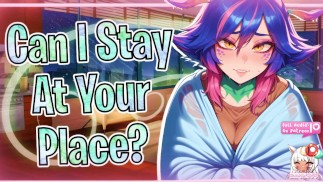 [F4M系列]Cute Chameleon女孩被困在Rain里，需要你的身体热身💦🔥💕{的ASMR}