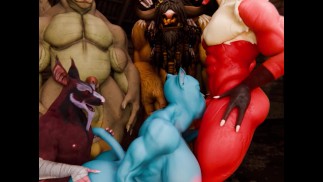 Futa Furry Nicole Waterson用力撞击