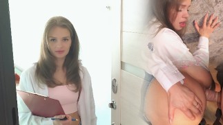 The social survey ended with a blowjob and a dick in my pussy! ( Episode 1)