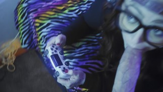 Gamer gets interrupted by big dick Spillz freeuse