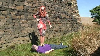 Sophie's Trampling At The Castle