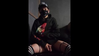 Playing with a toy :3